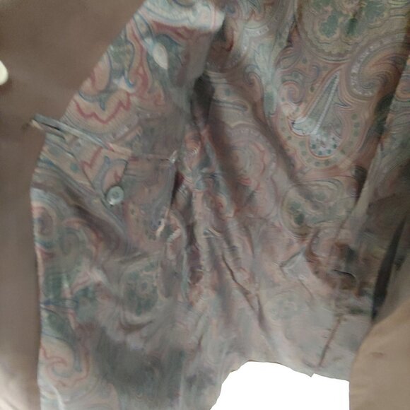 Ralph Lauren Mens Brown 2 Button Polyester Blazer Sz 38R - Picture 8 of 9